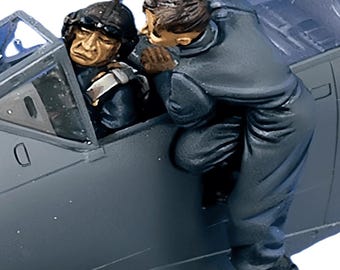 プロペイントセット03 1/48スケール フィギュア アメリカ軍戦闘機