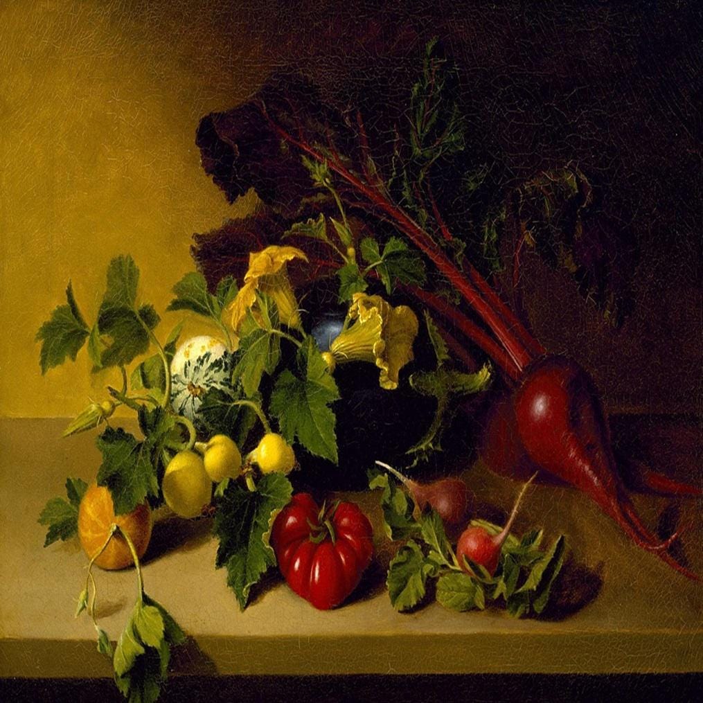 35 Fun Vegetable Crafts for Kids: Perfect for Any Age! 17 Still Life With Vegetables By James Peale Painting Vintage Artwork…