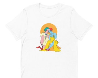 Queer Prom Kiss Graphic Tee