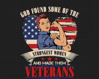 女性退役軍人の愛国的なPNG：アメリカ陸軍デザイン（デジタルダウンロード）