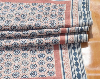 Indian hand block print area rug Wall art boho kilim rug Outdoor garden beach yoga carpet Living room floor rug Woven boho rug 9x12 feet