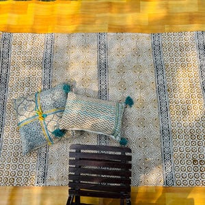 indoor outdoor rug, 5x8 ft rug, homedecor rug, living room rug, geometric rug, rug for bedroom, cotton rug, 5x8 feet rug,