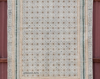 6x9 ft Kilim Rug Boho Rug Geometric Dhurrie Turkish Rug Moroccan Rug Area Rug, Floor Rug Indian Block Print Rug Handmade Rugs Garden Rug