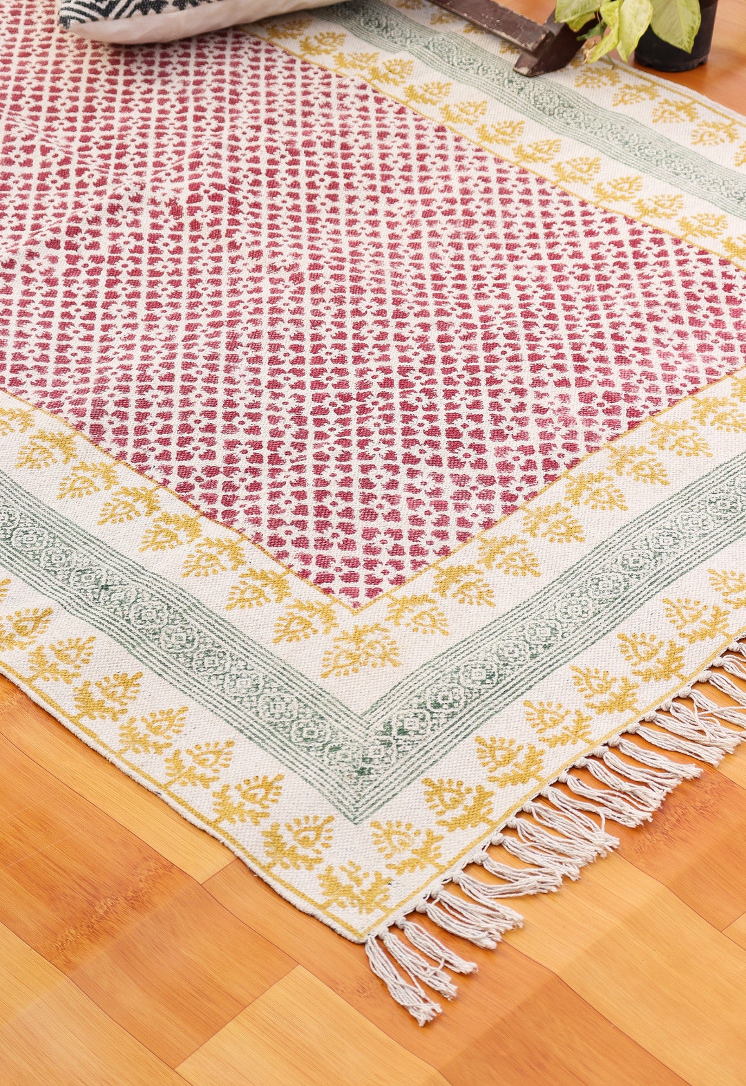 5x8 Feet Rug, Indoor Rug Handmade Rug, Indian Rug, Outdoor Boho Rug