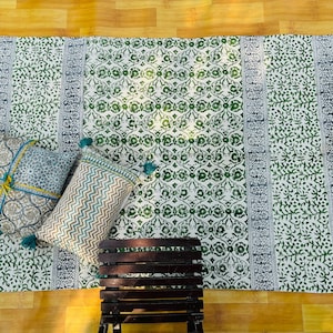 9x12 large rug | living space rug | floral pattern carpet | extra large decorative rug | block print floor covering | cozy bedroom rug