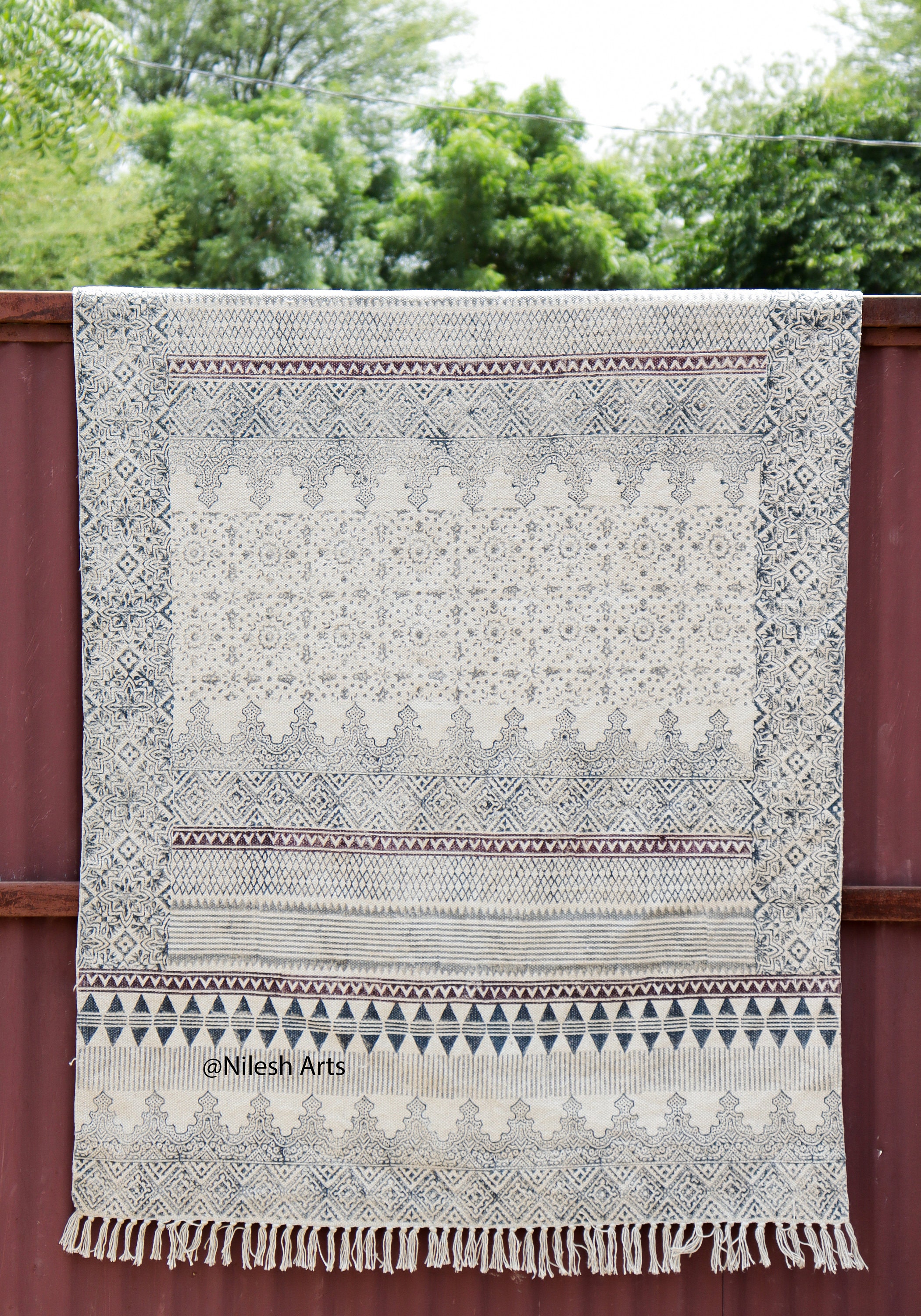 Tapis Boho En Coton,