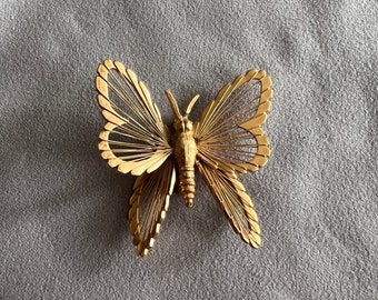 Monet Butterfly Brooch