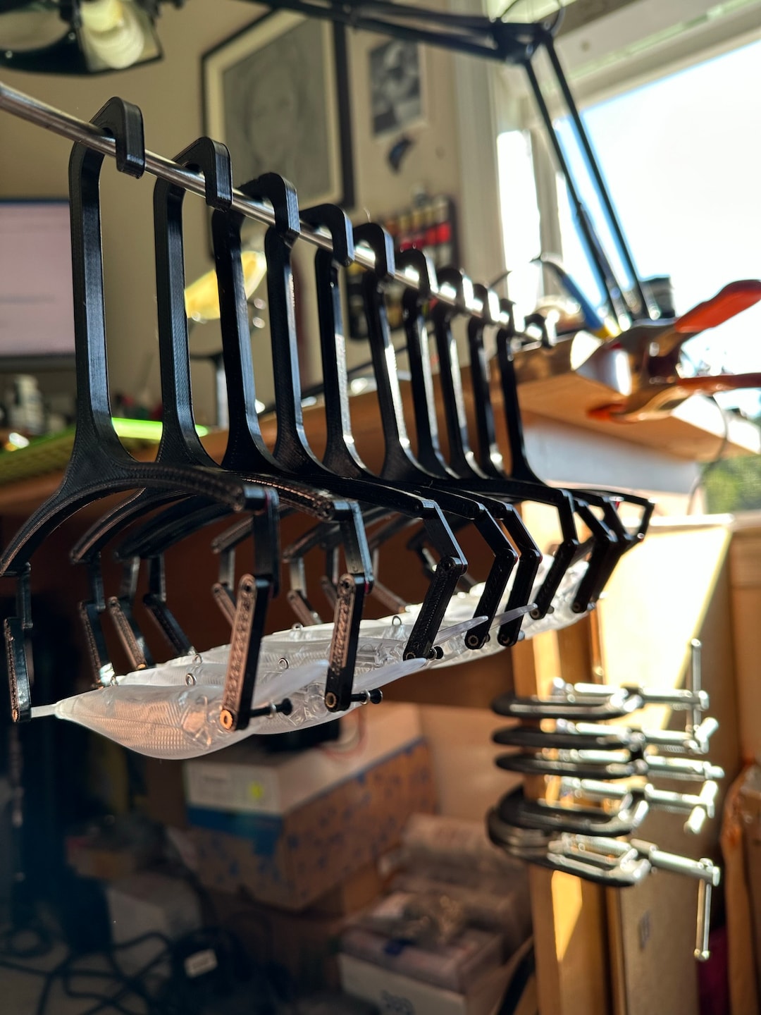 Lure Painting Holders Etsy