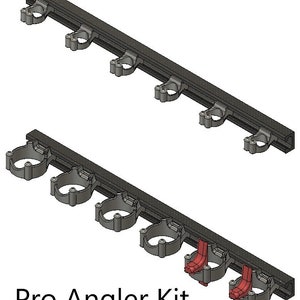 Fully Adjustable Fishing Rod Rack