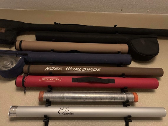 Fly Fishing Rod Tube Rack