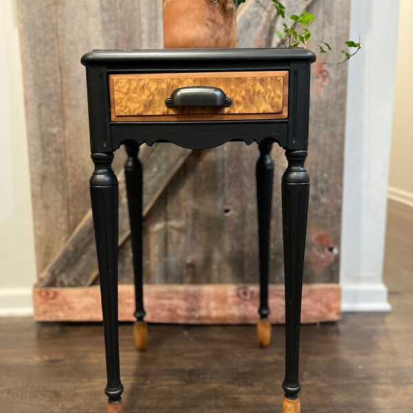 Antique Side Table Etsy