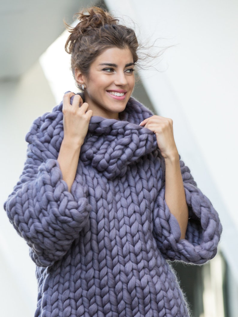 Knit Pattern. Marshmallow Sweater Knitting Pattern by Ohhio Etsy