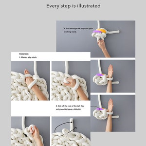 Pattern / Tutorial. Round Crocheted Rug. Three Sizes. Step-by-step ...