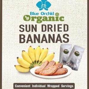 Organic Sun Dried Banana Bites: Soft & Chewy Thai Fruit Snacks (21 oz)