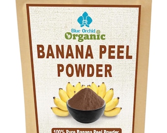 Organic Banana Peel Powder for Tea Cooking Baking Nutritious Healthy Diet 4 Oz.