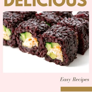 Organic Riceberry Rice Thai Black Jasmine Whole Grain Healthy Natural ...