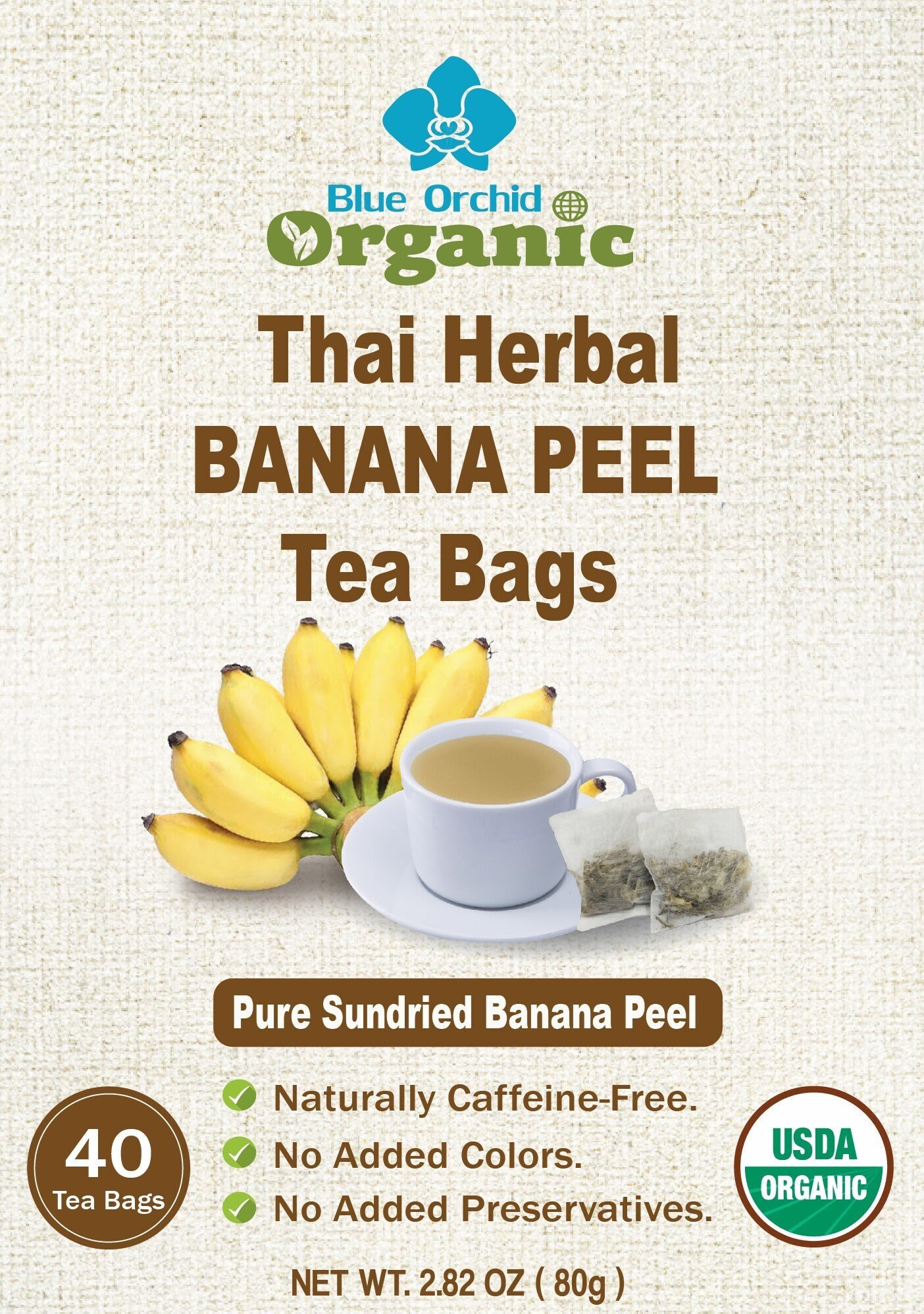 Organic Banana Peel Tea Bags for Sleep 40 Natural Corn Fiber Sachets Etsy