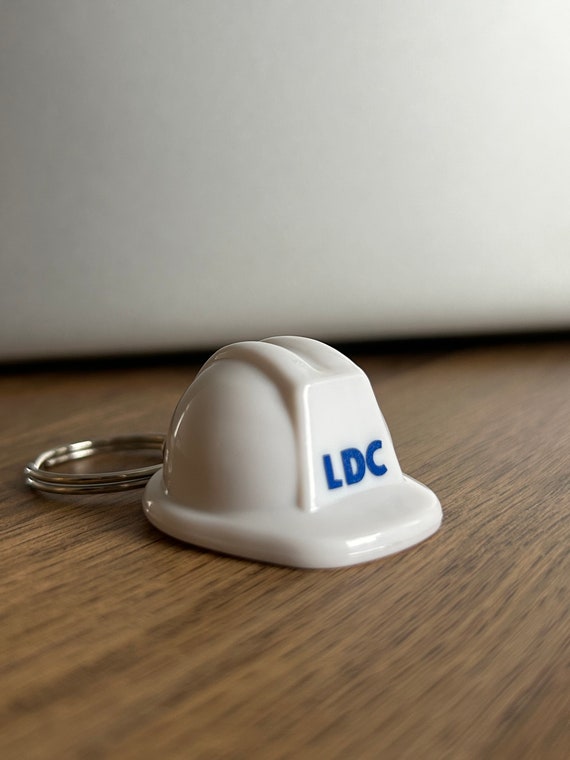 JW LDC hard hat keychain gift