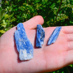LARGE Blue Kyanite (1" - 7") - raw blue kyanite stone - blue kyanite crystal - healing crystals & stones - protection crystal
