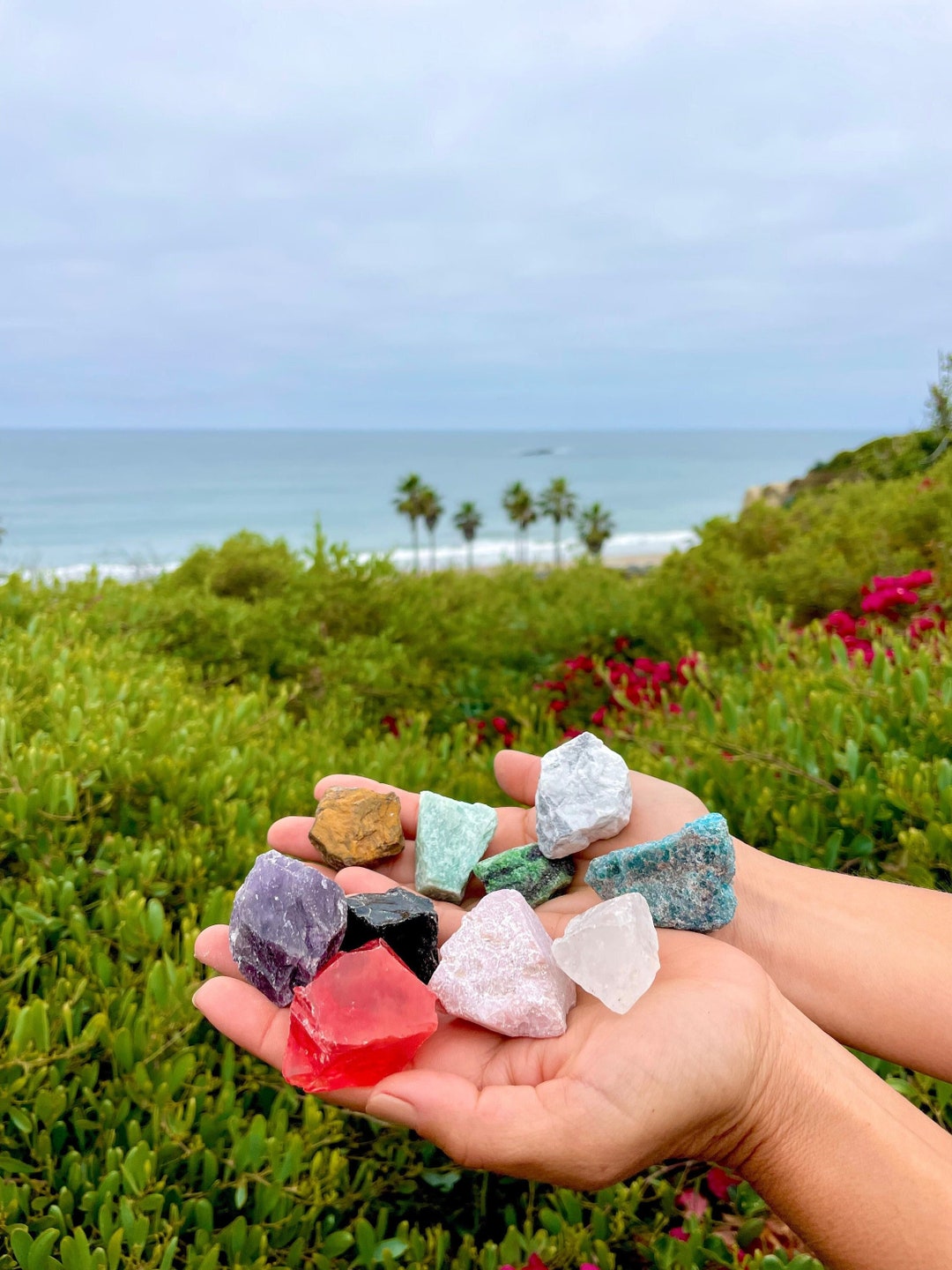 Crafters Mixed Collection Crystals Natural Raw Crystals Bulk Gemstones