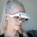Vision Clear Magnifying Glass With LED Light Magnifier for Cross Stitch, Jewelry, Embroidery, Knitting Sewing, Diamond Painting - Handmade 