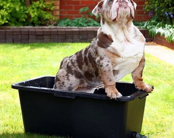 Dog cat pet washing bathtub with drain valve multi purpose bath tub s m l xl