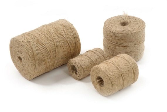 10m-1000m Metre Natural Brown Shabby Style Rustic Twine String Shank Craft Jute! 