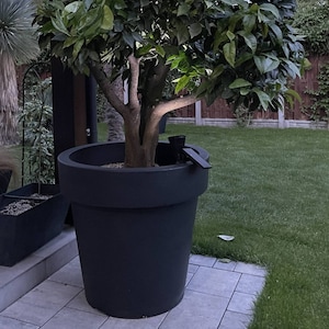 Big plant pots. extra large indoor outdoor planter, garden pot massive tree pot.