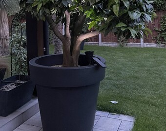 Big plant pots. extra large indoor outdoor planter, garden pot massive tree pot.