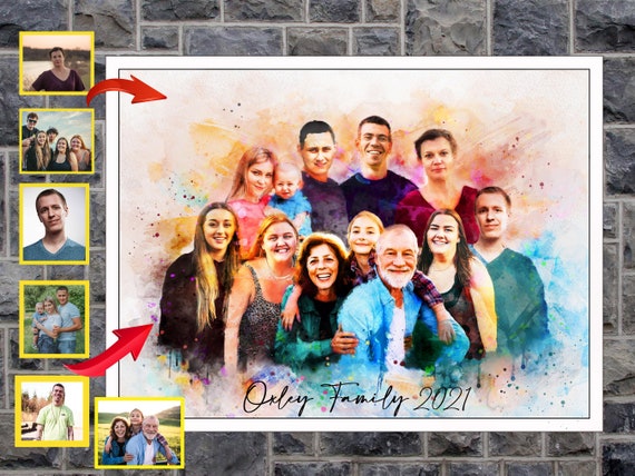 Combined Photos Add Deceased Person to Photo Merge