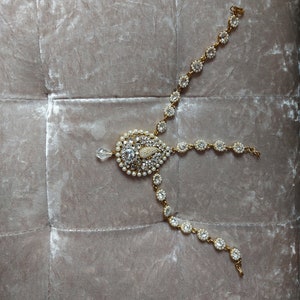 Asaian jewellery, matha Patti, headpiece, wedding jewellery