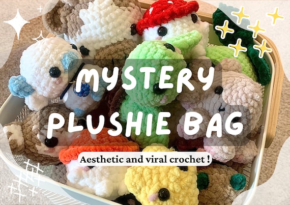 Crochet Plushie Mystery Bag Stuffed Kawaii Animal, Aesthetic, Gacha,  Trendy, Cute Plushies, Lucky Box, Random Surprise Pack, Tik Tok Viral -   Canada