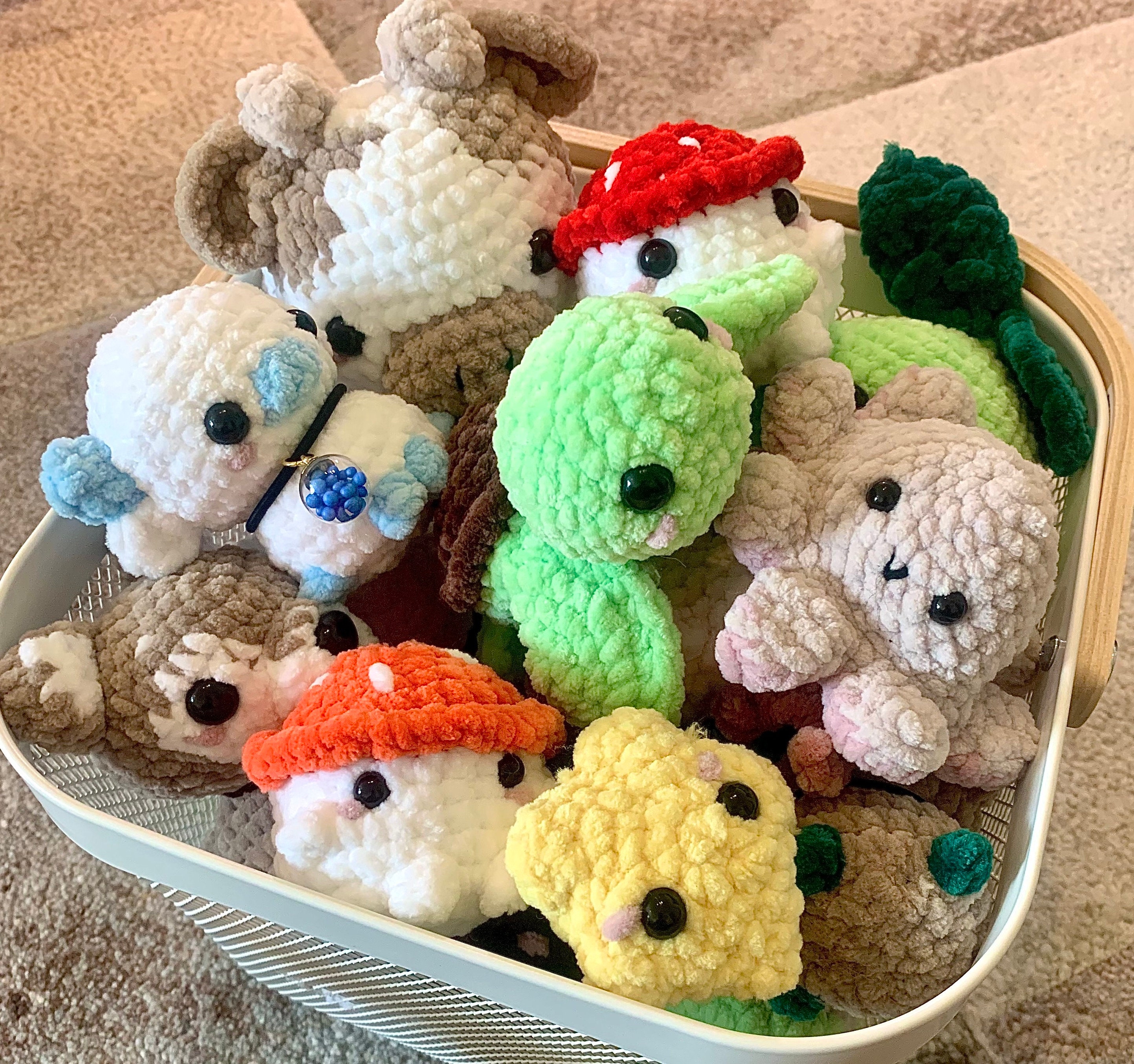 Kawaii Crochet Animals - Material Bag ⋆ Kawaii Sale