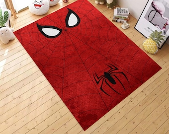 Spiderman Rug,Spiderman,Cool Rug,Fantastic Rug,Teen's Rug,Chield Rug,Kids Room Rug,Rug for Living Room,Area Rug,Home Decor Rug,Boy Room Rug
