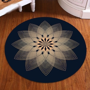 Round chair hot sale mats