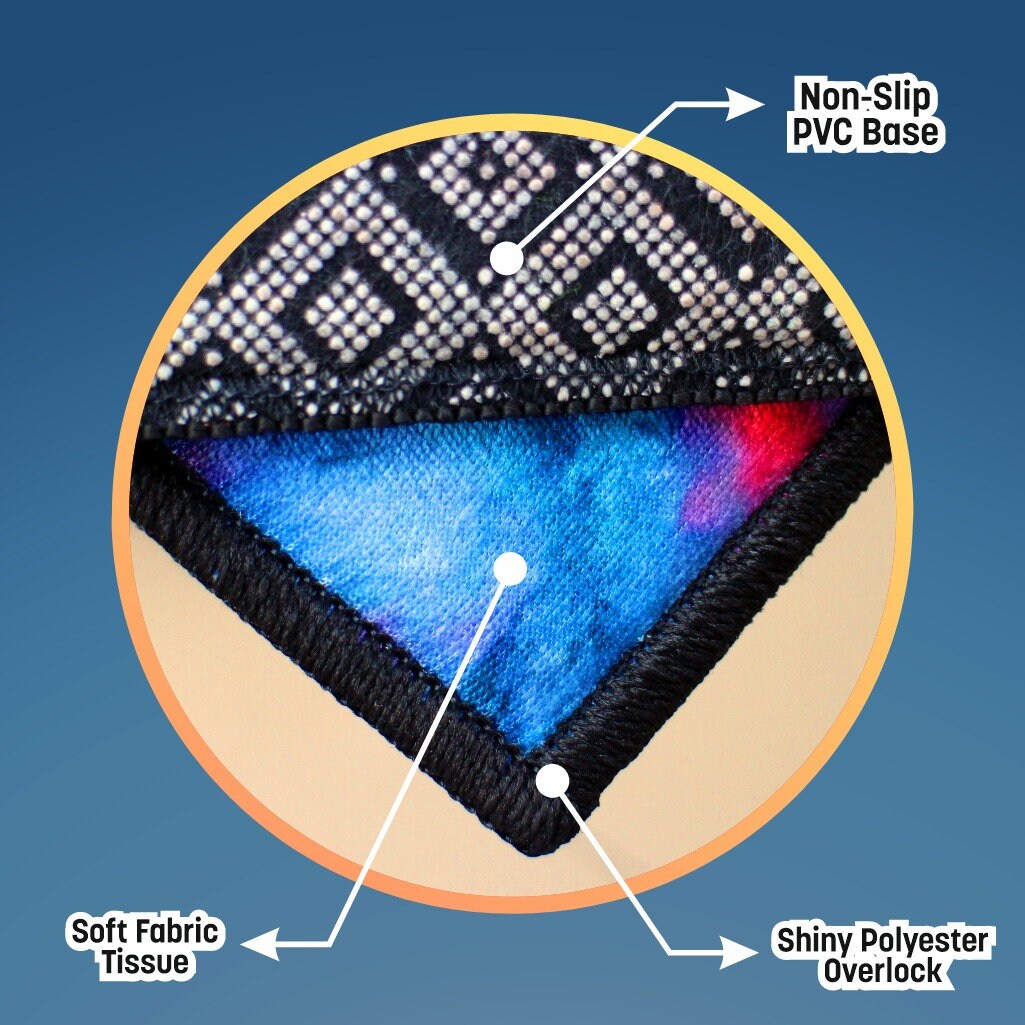 Digital Face Area Rug: Science Fiction, Non-slip Microfiber Carpet - Etsy