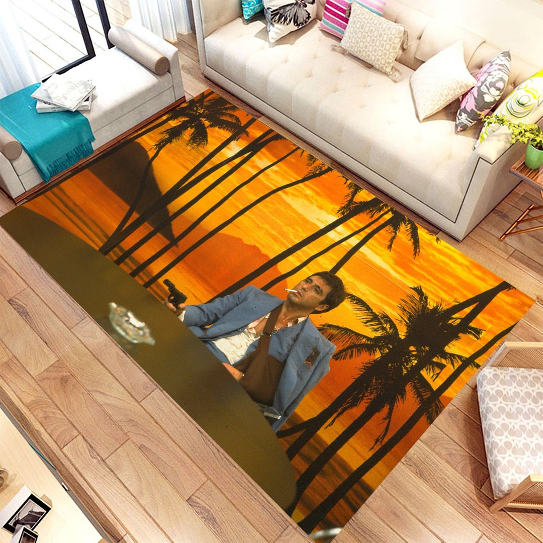 Scarface Rug,legend Star and Film,famous Rug,modern Rug,film Rug,boy ...