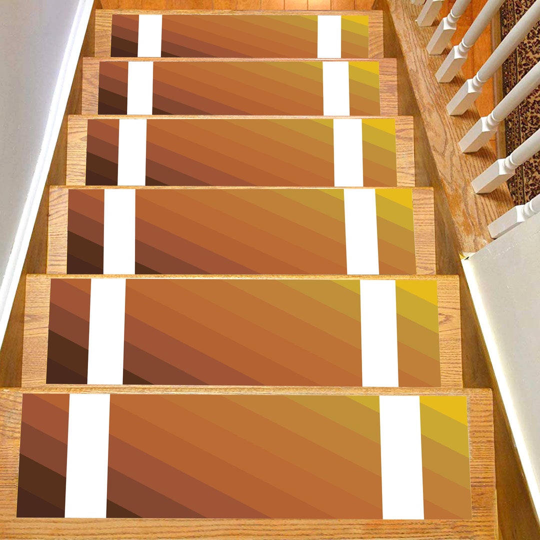 Stair Rug, Stair Treads Rug, Stair Treads Set of 13 Special Designs for ...