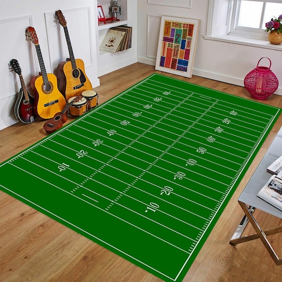 Alfombra de campo de fútbol americano, alfombra de la NFL, regalo para  ella/él, alfombra de