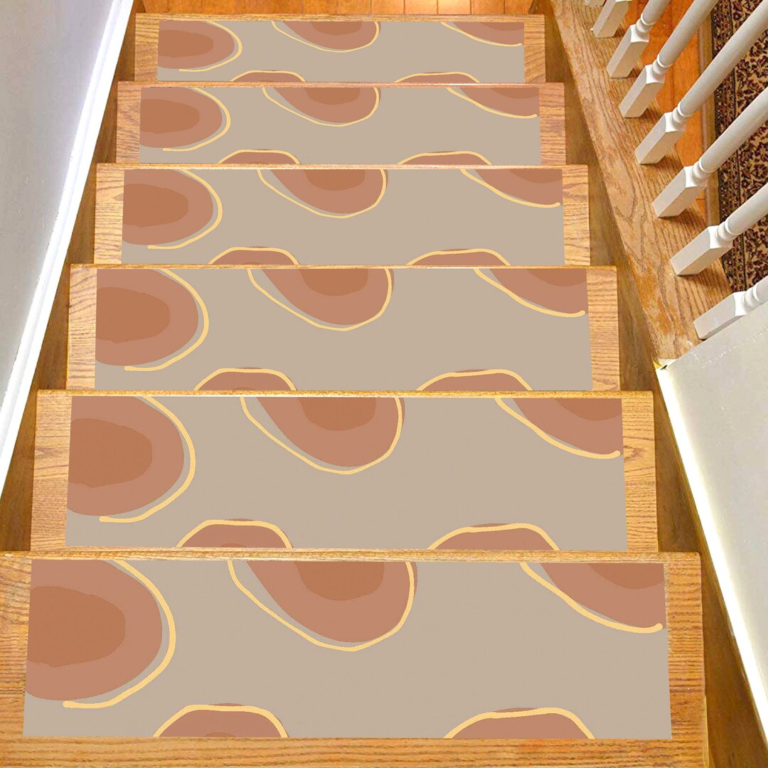 Stair Rug, Stair Treads Rug, Stair Treads Set of 13 Special Designs for ...