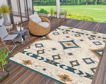 Outdoor Rug,Garden Rug,Patio Rug,Outdoor Decor,Outdoor Patio Rug,Farmhouse Rug,Area Rug,Classic Rug,Garden Decor,Geometric Rug,Entry Way Rug