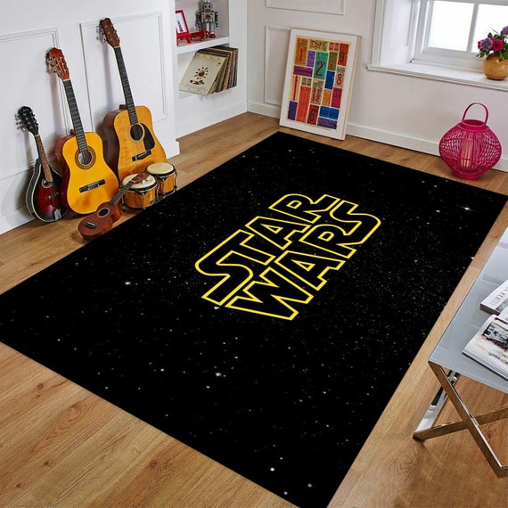 Star Wars Cute Bedroom Kitchen Non-slip Mat Velboa Floor Rug Carpet Doormat  Pad