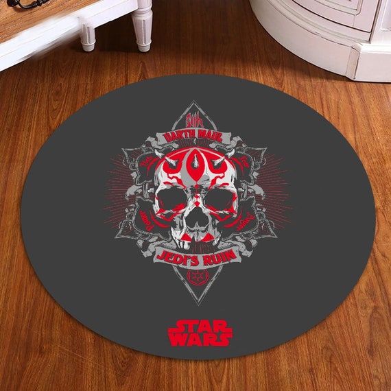 The Star Wars Mats Skull Bad Feelings Office Chair Mat Non - Etsy