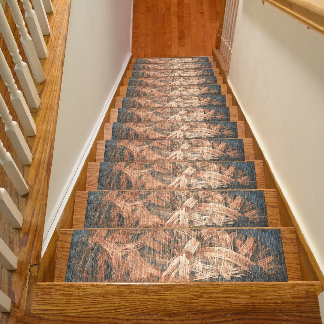 Stair Rug, Stair Treads Rug, Stair Treads Set of 13 Special Designs for ...