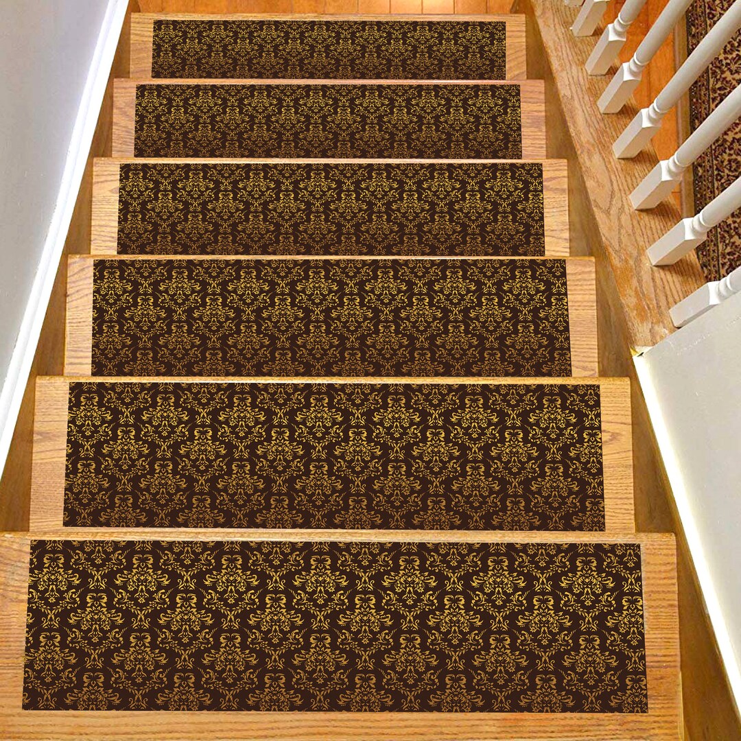 Stair Rug, Stair Treads Rug, Stair Treads Set of 13 Special Designs for ...