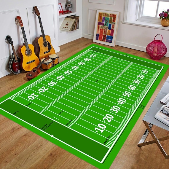 Alfombra de campo de fútbol americano, alfombra de la NFL, regalo para  ella/él, alfombra de