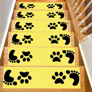Stair Rug, Stair Treads Rug, Stair Treads Set of 13 Special Designs For Your Home, Safer Stair Treads For Your Loved Ones, Gift, Soft Steps