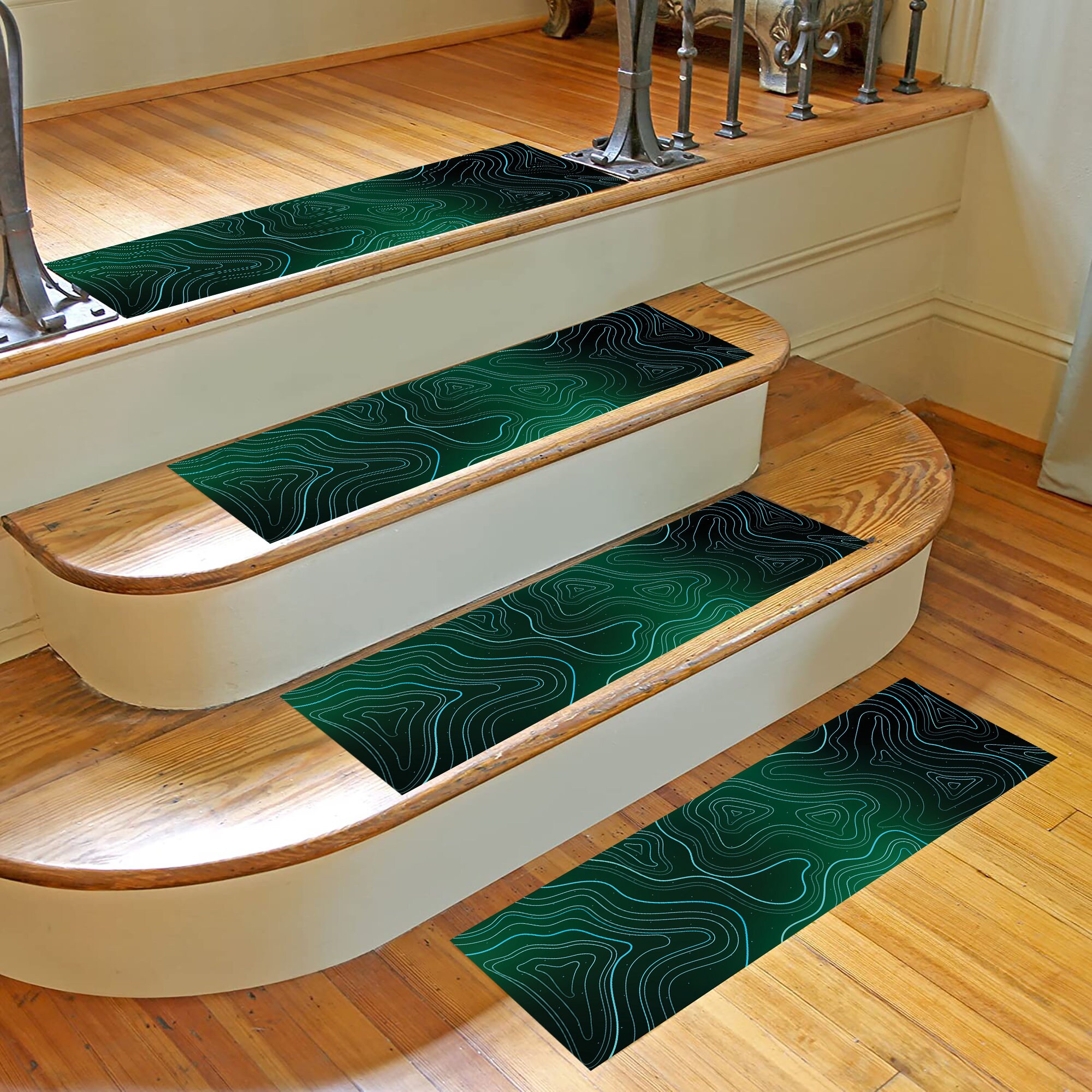 Stair Rug, Stair Treads Rug, Non-slip Floor Carpet, Special Designs for ...