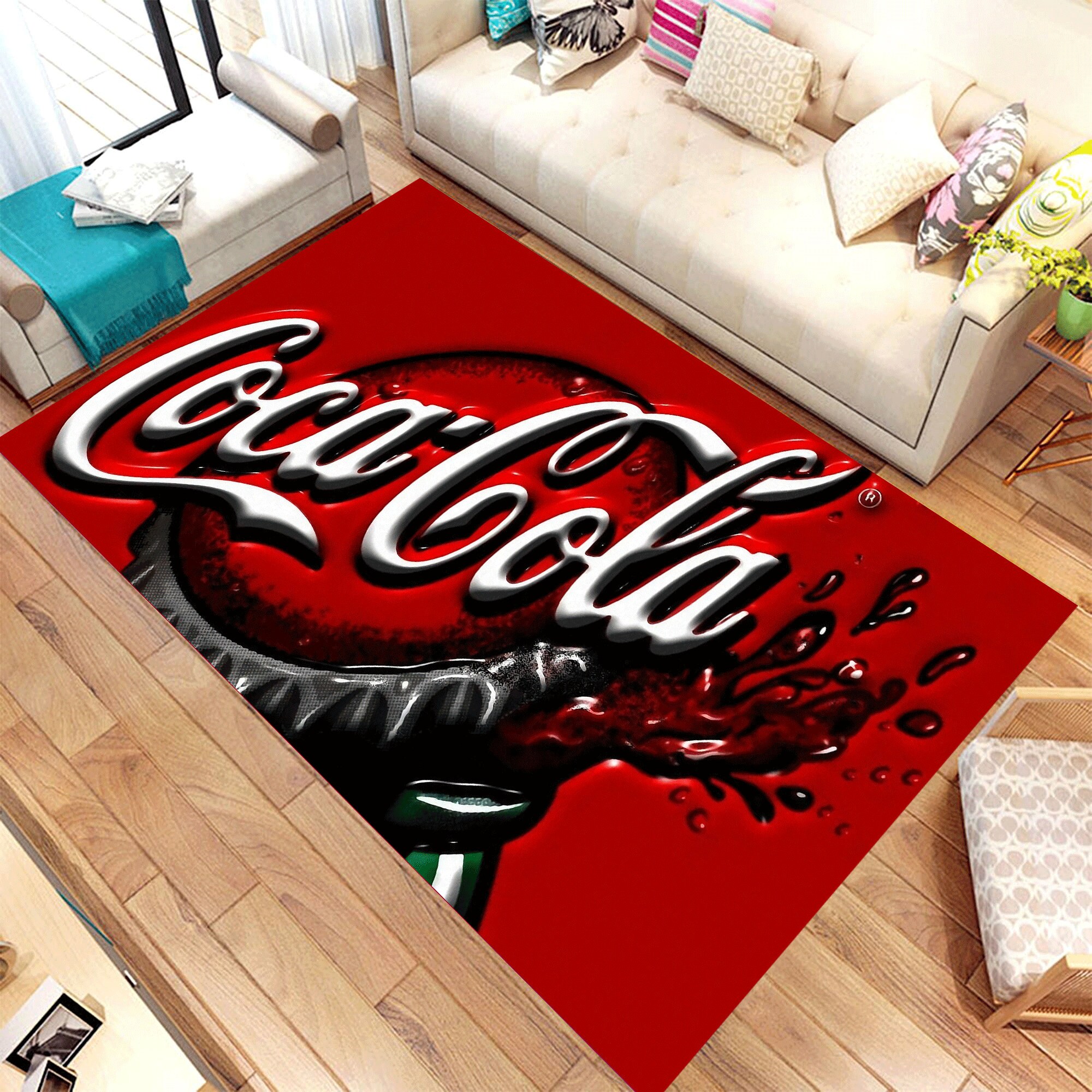 Coca Cola Rug - Etsy