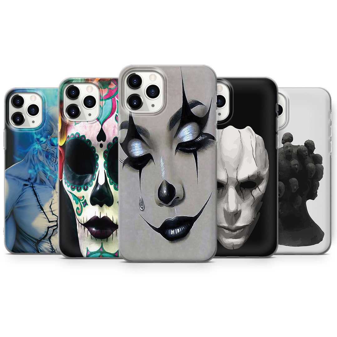 Horror Phone Case Mask Cover for Iphone 12 11 Pro XR XS Etsy
